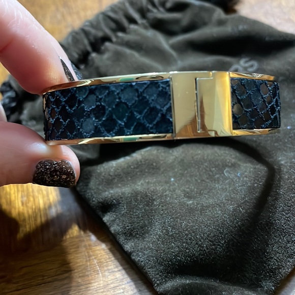 Michael Kors Studded Leather Bangle - Picture 6 of 8